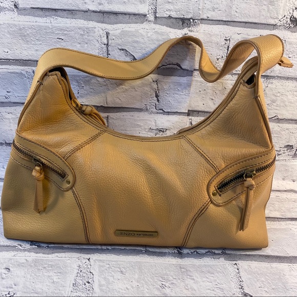 Enzo Angiolini Bags Enzo Angiolini Leather Camel Hobo Purse Poshmark